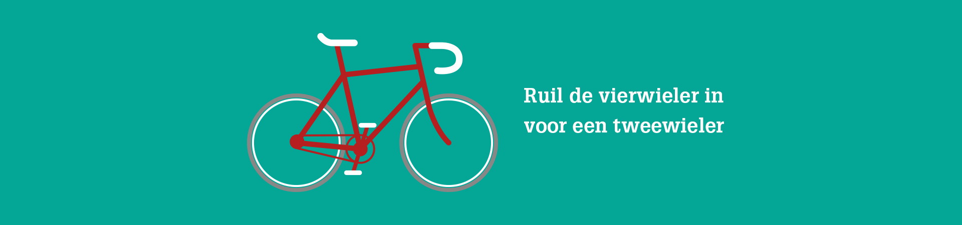 Pak de fiets Header groot fiets